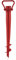 Gesar Trivella per Ombrellone da Spiaggia - Picchetto per ombrellone - Base ombrellone da Spiaggia - Accessori Spiaggia - Puntale ombrellone - Picchetti ombrellone Spiaggia - (Rosso)