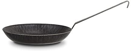 MEISTERKOCH Premium Bratpfanne 28 cm Ø | Made in Germany | Profi-Pfanne aus Schmiedeeisen induktionsgeeignet | zum Kochen auf Herd, Grill, offenem Feuer und im Ofen geeignet