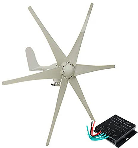 Turbinas eólicas Generador de turbina eólica Horizontal de 10000 W + 12 V 24 V 48 V Generadores de energía Alternativa Molino de Viento de energía Libre Kit Completo de energía eólica Solar (con Cont