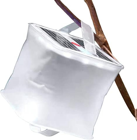 A/R 2 faroles solares plegables – Luces inflables de camping, linterna solar LED inflable, lámpara solar inflable multifuncional solar, linterna de respaldo