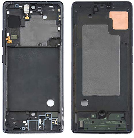 for for Galaxy A71 5G SM-A716 Middle Frame Bezel Plate (Black)