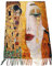 Toocool Unisex Klimt Van Gogh Kandinsky Monet Schal A001 [Eine Größe, Yhs-031 Freya-Kuss]