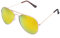 Miobo mit Edelstahl Metall Gestell Sonnenbrille Gold Gold