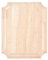 FINGERINSPIRE Unfinished Wood Plaque 15.3x12.2x1.7cm Rectangle Wooden Blank Signboards Natural Wood Crafts for Painting Carving Burning Wood Boards for DIY Craft Projects Home Decor