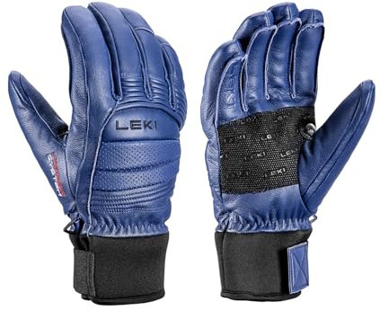 LEKI Copper 3D Pro Handschuhe, Vintage Blue-Black, EU 11