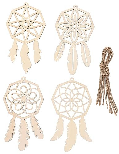 Cabilock 40 Stücke Holz Wandbehang Dekorative Und Kit