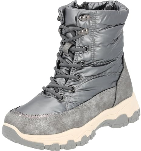 Palado Damen Winterboots Marettimo – bequeme Boots - warm gefütterte Stiefel - modische Winterstiefel