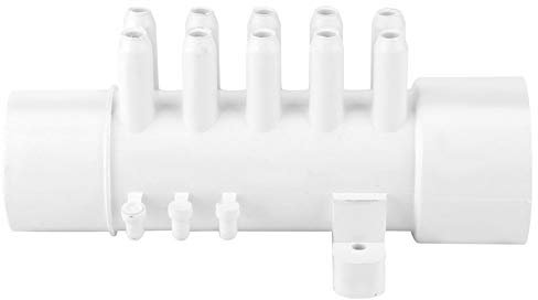 PVC-Pool-Verteiler-Zubehör mit 10 Anschlüssen, 3,8 cm, 10 mm, für Whirlpool-Badewanne, Spa und Schwimmbad