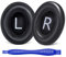 Aurivor Premium Lammleder-Ohrpolster für Bose Noise Cancelling 700 (NC-700) Kopfhörer– Ersatz-Ohrkissen aus echtem Lammleder mit Noise-Isolations-Schaumstoff, optimierter (Schwarz)