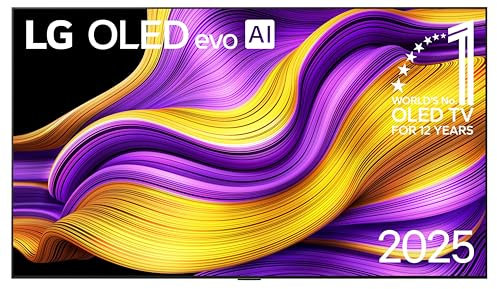 LG OLED77G58LW TV 77 Zoll (195 cm) 4K OLED evo AI TV (α11 Gen2 4K AI Prozessor, webOS 25, 120Hz (VRR bis zu 165Hz)) [Modelljahr 2025]