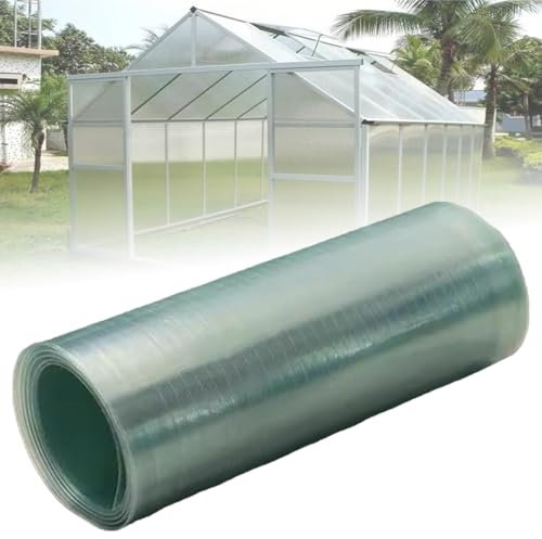 Pannelli for tetti da giardino, lastre impermeabili in policarbonato trasparente, pannelli in fibra di vetro da 1 mm antiurto, pannelli di ricambio in plastica for pergolati, carport, verande, serre(0
