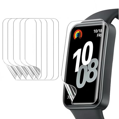 TMahhbid Hidrogel Protector pantalla 5pcs para Huawei Band 10/Band 9/Band 8 | Película hidrogel para Smartwatch, transparente Película tpu, flexible Protección, sin Burbujas