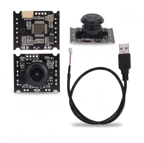 SustVita High Frame Webcam with USB Camera Module and 110 Degree Wide - Angle Lens, Featuring OV3660 Chip and USB2.0 Output 2048 x 1536 15fps