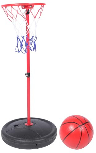 Veemoon Panier de Basket Flottant pour Piscine, Cadre Démontable en Fer et Plastique, Jeu de Basket-Ball Bord Piscine, Adapté Intérieur et Extérieur, D'été pour Sports Nautiques,