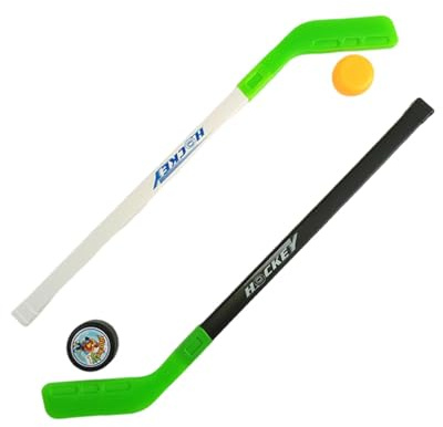 Aymzbd Kinder Hockey Set mit Schlägern Und Ball, Hockey Trainingsausrüstung, Leicht Und Tragbar