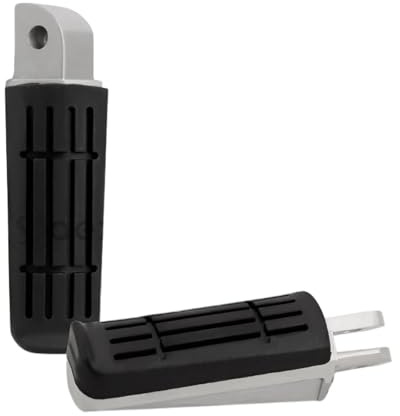 Pédales moto Repose-pieds avant et arrière adaptés pour YAMAHA FZ6 S2 FZR XJ YZF600 TDM 900 TDR 125R FZ6R FJR1300 BT1100 pédales de moto(Only Front footrest)