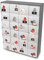 itenga SET Adventskalender zum Füllen Quader XL + Sticker Zahlen Wichtelbande Freiform