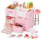 Our Generation Cooking Island Playset - 34-Piece Kitchen Island with Realistic Features - Fun Accessories for 18-inch Dolls - Doll Furniture and Accessories Compatible - Ages 3+