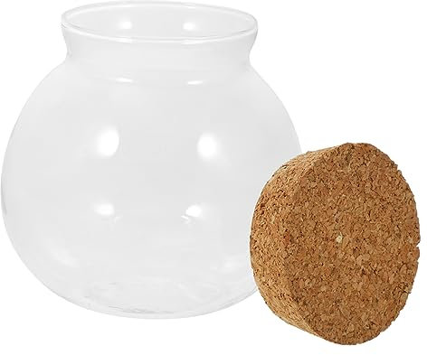 Supvox Leere Glas Terrarium Flasche Pflanzen Container Deckel Für Home Decor Desktop Pflanzer