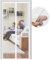 Meet Beauty Zanzariera Magnetica per Porta 80x250cm | Prodotto Ben Fatto, Protezione Insetti, Facile da Montare Senza Forare – Bianco