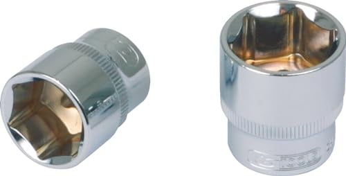KS Tools 1/4' CHROMEplus Sechskant-Stecknuss, 7/16', auf Hänger