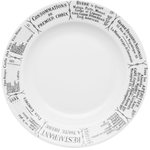 Pillivuyt 200123BR Soup Plate Brasserie - 200123BR