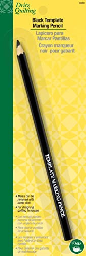 Dritz 3080 Template Marking Pencil, Black