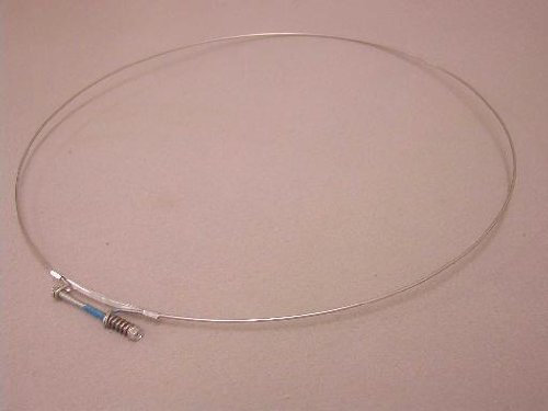 Door Gasket Retainer: Hotpoint 1602879 to C00200805 Creda 17000, 47, W Series: Hotpoint 62, 95, 97, 99, BW, WD, WM Series washoing machine, washer dryer door seal clamp band Genuine: Door Seal Clamp CREDA