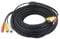 sourcing map Câble Audio/vidéo RCA pour caméra de vidéosurveillance