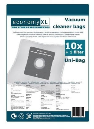 10 Staubsaugerbeutel für Silva BS 20-250 P