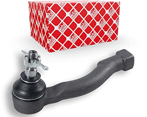 febi bilstein 41969 Spurstangenendstück mit Kronenmutter und Splint, 1 Stück