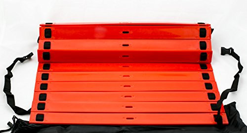 POWERSHOT® 4m Agility ladder - Includes transport bag - Perfect for Football, Netball, Basketball, Rugby, Tennis & more!