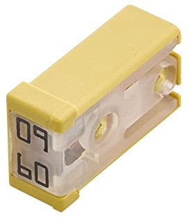 HELLA 8JS 218 228-071 Fuse - MCASE fuse - 60A - Voltage to: 32V - Yellow - Quantity: 1