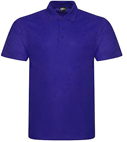 PRORTX Mens Pro Pique Polo Shirt (XL) (Purple)