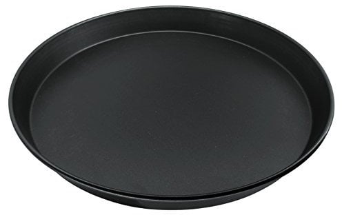 Zenker Teglia da forno rotonda 30 cm della serie Pure, per pizza e pieteglia (colore nero), quantità: 1 pezzo