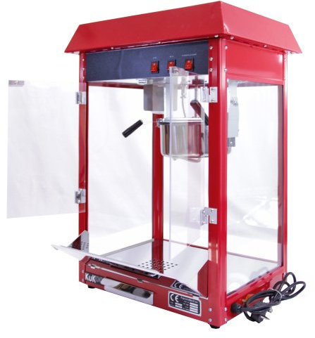 Máquina para Hacer Palomitas de Maíz Profesional Popcorn Maker Palomitera Acero Dulces Caramelo Capacidad 230g Fácil Limpieza 24 Meses Garantía Eléctrica Apto para Eventos Bares Fiestas Restaurantes