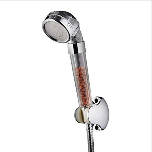 Yunjiadodo Ionen-Duschkopf, Ionenfilter Filtration, Hochdruck, wassersparend, 3 Modi, Handbrause für trockene Haut und Haare