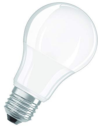 OSRAM LED Star Classic A, Sockel: E27, Nicht Dimmbar, Tageslichtweiß, Ersetzt eine herkömmliche 40 Watt Lampe, Matt, 10er-Pack