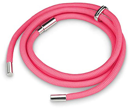 Artwizz HangOn Band - Umhängeband für HangOn Case, Handyketten & Hüllen mit Schlaufen - Verstellbares Ersatzband, 150 cm Länge - Fancy Pink