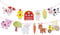 Amosfun Geburtstagsbanner mit Bauernhof-Tier-Thema, Babyparty, Party-Banner, Girlande, Flaggen für Kindergeburtstage, Party-Dekorationen