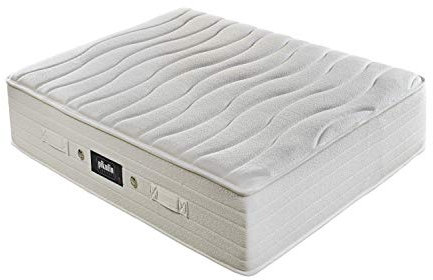 PIKOLIN Normablock B Hotel CM11043 Federkernmatratze mit mittlerer Festigkeit mit einer Höhe von 32 cm viskoelastischem Stoff und Stoßdämpfer HR Optima