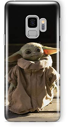 ERT GROUP Handyhülle für Samsung S9 Original und offiziell Lizenziertes Star Wars Muster Baby Yoda 001 optimal an die Form des Handy angepasst, hülle aus TPU