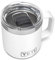 YETI Rambler stapelbarer Becher, vakuumisoliert, Edelstahl mit MagSlider-Deckel, 284 ml, Weiß