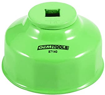 OEMTOOLS 87140 Clé à filtre à huile 14 cannelures 64 mm Clé à filtre à huile économique pour une utilisation avec Toyota, extracteur de filtre à huile de voiture empêche le glissement, clé à filtre de