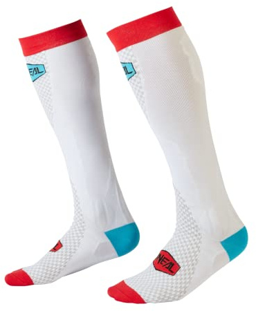 O'NEAL | Motocross Motorrad Socken | MX Downhill Freeride | Schweißabsorbierend, enger Sitz, minimiert Muskelvibrationen für längere Energie | MX Performance Sock V.22 | Unisex