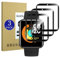 X-Dision [3 Pack Protector de Pantalla Compatible con Xiaomi Mi Watch Lite,[Resistente a los arañazos][Cubierta Completa Curvada en 3D] Protector para Xiaomi Mi Watch Lite