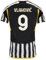 JUVENTUS Unisex Erwachsene 2023/2024 Player Nameblock und Number, Schwarz, Einheitsgröße