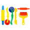 LEXINCHENG Clay Dough Tools Set, Kit di Strumenti per Modellare, 6 Pezzi