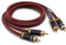 Primeda Auidophile 2RCA maschio a 2RCA maschio subwoofer stereo cavo audio, Hi Fi, placcato oro 3U | nucleo in rame 4N senza ossido (1,5 m)