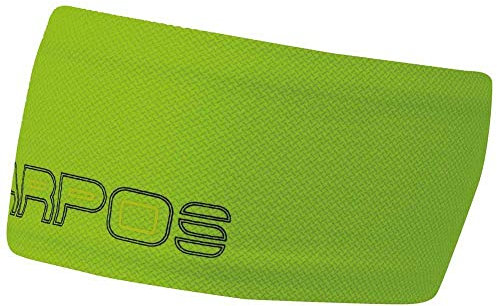 KARPOS Unisex CROZZON Headband Head Band, Lime Green, One Size